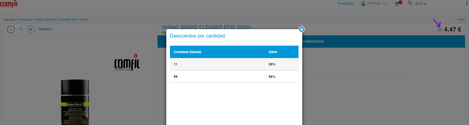 Descuentos por volumencantidad - CatalogPlayer