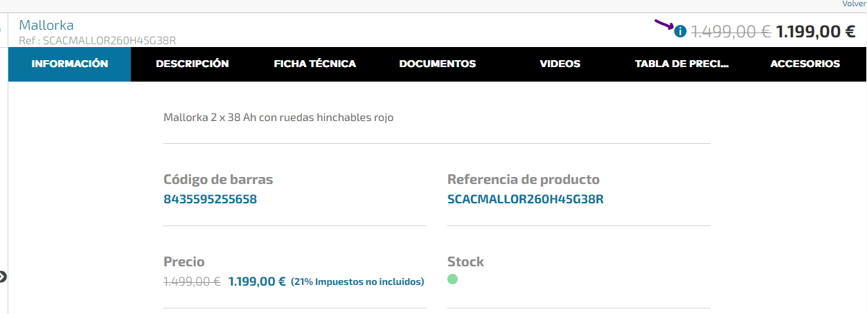 Precios por volumencantidad 1 - CatalogPlayer